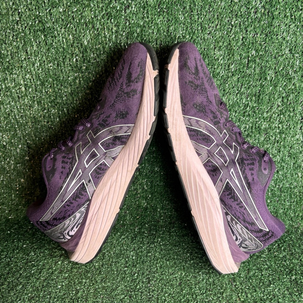 Asics Gel-Cumulus 23 Flytefoam Knit Athletic Running Shoes Purple Womens Size 10 - Picture 6 of 9
